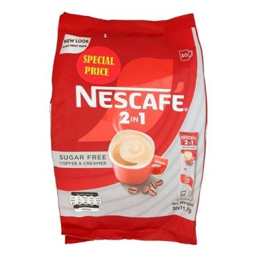Nescafe 2In1 Coffee Pouch 30 X 11.7Gm, 10 Pieces Per Carton